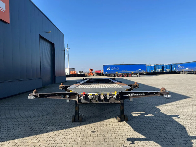 Burg 20FT ADR (EX/II, EX/III, FL, AT), empty weight: 3.690kg, SAF INTRADISC, 2x liftaxle, ALCOA, NL-Chassis - Semirremolque portacontenedore/ Intercambiable: foto 4 Burg 20FT ADR (EX/II, EX/III, FL, AT), empty weight: 3.690kg, SAF INTRADISC, 2x liftaxle, ALCOA, NL-Chassis - Semirremolque portacontenedore/ Intercambiable: foto 4