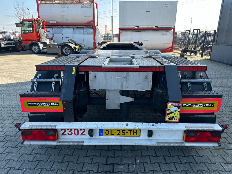 Burg 20FT ADR (EX/II, EX/III, FL, AT), empty weight: 3.690kg, SAF INTRADISC, 2x liftaxle, ALCOA, NL-Chassis - Semirremolque portacontenedore/ Intercambiable: foto 5 Burg 20FT ADR (EX/II, EX/III, FL, AT), empty weight: 3.690kg, SAF INTRADISC, 2x liftaxle, ALCOA, NL-Chassis - Semirremolque portacontenedore/ Intercambiable: foto 5