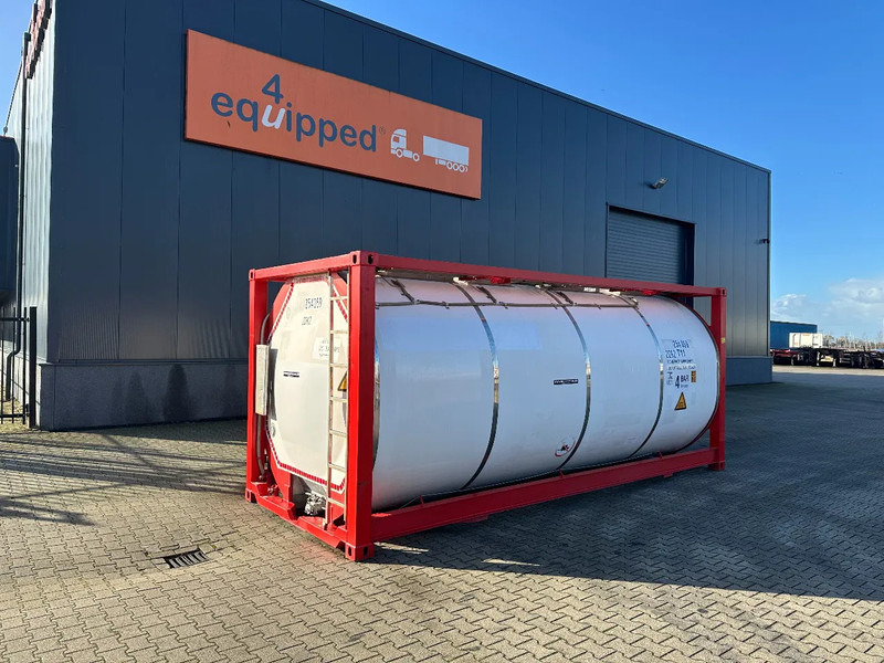 CIMC 20FT ISO, 25.080L / 1-COMP / 3 BAFFELS / T12 / 4 manholes / ADR valid until 12/2026 - Tanque de almacenamiento: foto 1 CIMC 20FT ISO, 25.080L / 1-COMP / 3 BAFFELS / T12 / 4 manholes / ADR valid until 12/2026 - Tanque de almacenamiento: foto 1