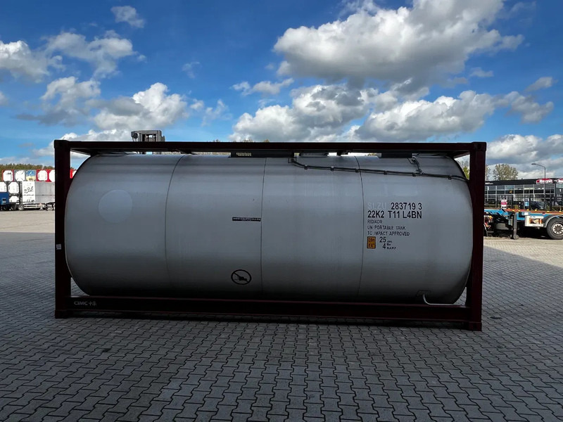 CIMC UNUSED, BOTH FOOD STUFF/CHEMICAL USE, 20FT ISO, 25.000L, L4BN, UN Portable, T11, test: 12-2026 - Tanque de almacenamiento: foto 4 CIMC UNUSED, BOTH FOOD STUFF/CHEMICAL USE, 20FT ISO, 25.000L, L4BN, UN Portable, T11, test: 12-2026 - Tanque de almacenamiento: foto 4