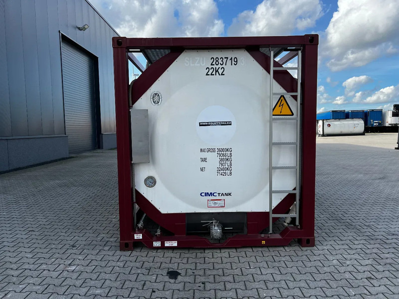 CIMC UNUSED, BOTH FOOD STUFF/CHEMICAL USE, 20FT ISO, 25.000L, L4BN, UN Portable, T11, test: 12-2026 - Tanque de almacenamiento: foto 5 CIMC UNUSED, BOTH FOOD STUFF/CHEMICAL USE, 20FT ISO, 25.000L, L4BN, UN Portable, T11, test: 12-2026 - Tanque de almacenamiento: foto 5