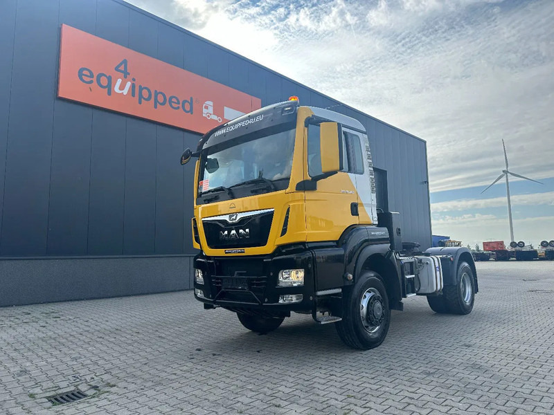 MAN TGS 18.460 4x4 FULL SPRING SUSP, PTO + TIPPING-HYDRAULIC, EURO-6, only 202.813km!!!, 3x Sper - Cabeza tractora: foto 1 MAN TGS 18.460 4x4 FULL SPRING SUSP, PTO + TIPPING-HYDRAULIC, EURO-6, only 202.813km!!!, 3x Sper - Cabeza tractora: foto 1