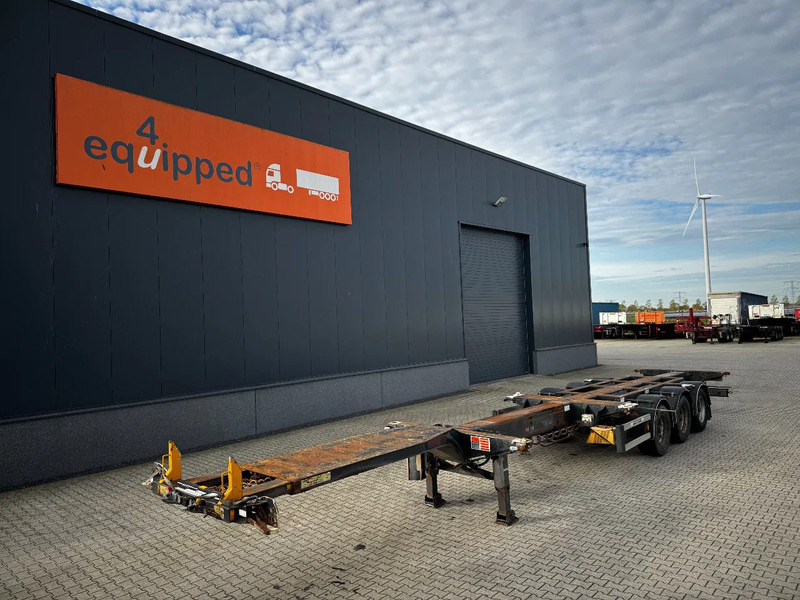 D-Tec FT-43-03V 45FT High Cube MULTI / BPW + DRUM / LIFTAXLE / NL-CHASSIS - Semirremolque portacontenedore/ Intercambiable: foto 1 D-Tec FT-43-03V 45FT High Cube MULTI / BPW + DRUM / LIFTAXLE / NL-CHASSIS - Semirremolque portacontenedore/ Intercambiable: foto 1