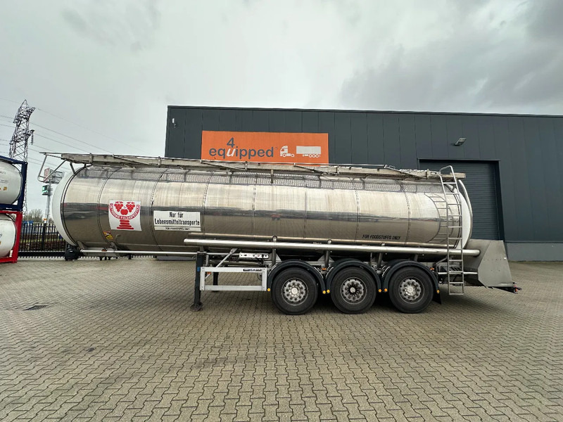 Feldbinder FOOD / LEVENSMIDDELEN / LEBENSMITTEL / 33.500L / 3-COMP / PUMP / NL-trailer / APK: 05-2026 - Semirremolque cisterna: foto 2 Feldbinder FOOD / LEVENSMIDDELEN / LEBENSMITTEL / 33.500L / 3-COMP / PUMP / NL-trailer / APK: 05-2026 - Semirremolque cisterna: foto 2