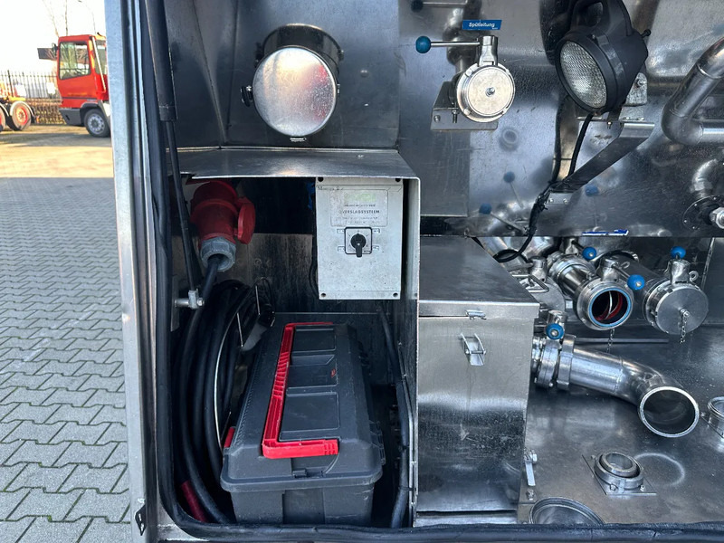 Semirremolque cisterna para transporte de alimentos Feldbinder FOOD / LEVENSMIDDELEN/ LEBENSMITTEL / 33.500L / 3-COMP / PUMP / NL-trailer / APK: 05-2026: foto 7
