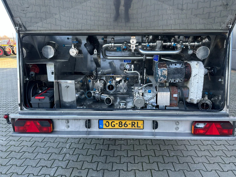 Semirremolque cisterna para transporte de alimentos Feldbinder FOOD / LEVENSMIDDELEN/ LEBENSMITTEL / 33.500L / 3-COMP / PUMP / NL-trailer / APK: 05-2026: foto 6