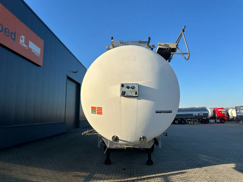 Semirremolque cisterna para transporte de alimentos Feldbinder FOOD / LEVENSMIDDELEN/ LEBENSMITTEL / 33.500L / 3-COMP / PUMP / NL-trailer / APK: 05-2026: foto 14