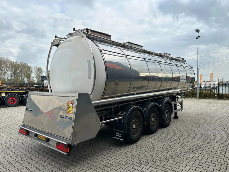 Feldbinder FOOD / LEVENSMIDDELEN / LEBENSMITTEL / 33.500L / 3-COMP / PUMP / NL-trailer / APK: 10-2026 - Semirremolque cisterna: foto 3 Feldbinder FOOD / LEVENSMIDDELEN / LEBENSMITTEL / 33.500L / 3-COMP / PUMP / NL-trailer / APK: 10-2026 - Semirremolque cisterna: foto 3