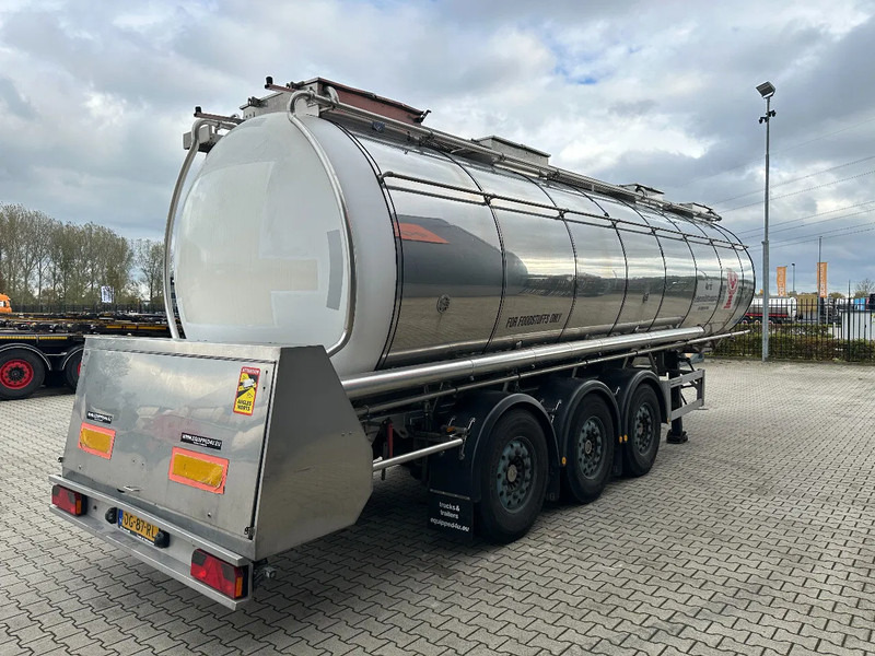Feldbinder FOOD / LEVENSMIDDELEN / LEBENSMITTEL / 33.500L / 3-COMP / PUMP / NL-trailer / APK: 10-2026 - Semirremolque cisterna: foto 3 Feldbinder FOOD / LEVENSMIDDELEN / LEBENSMITTEL / 33.500L / 3-COMP / PUMP / NL-trailer / APK: 10-2026 - Semirremolque cisterna: foto 3