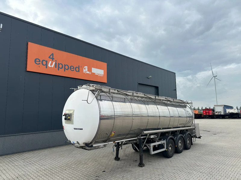 Feldbinder FOOD / LEVENSMIDDELEN / LEBENSMITTEL / 33.500L / 3-COMP / PUMP / NL-trailer / APK: 10-2026 - Semirremolque cisterna: foto 1 Feldbinder FOOD / LEVENSMIDDELEN / LEBENSMITTEL / 33.500L / 3-COMP / PUMP / NL-trailer / APK: 10-2026 - Semirremolque cisterna: foto 1