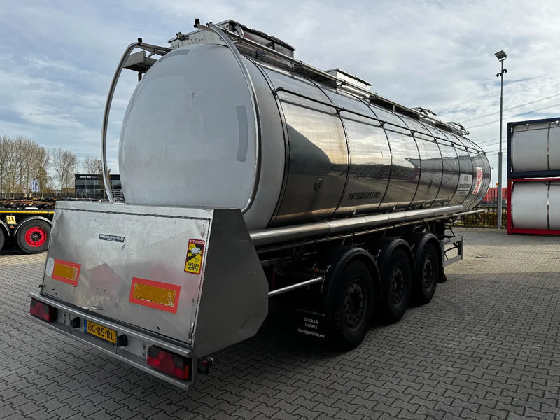 Feldbinder LEBENSMITTEL / LEVENSMIDDELEN FOOD / 33.500L / 3-COMP / PUMPE / INOX / NL-trailer / APK: 10-2026 - Semirremolque cisterna: foto 3 Feldbinder LEBENSMITTEL / LEVENSMIDDELEN FOOD / 33.500L / 3-COMP / PUMPE / INOX / NL-trailer / APK: 10-2026 - Semirremolque cisterna: foto 3