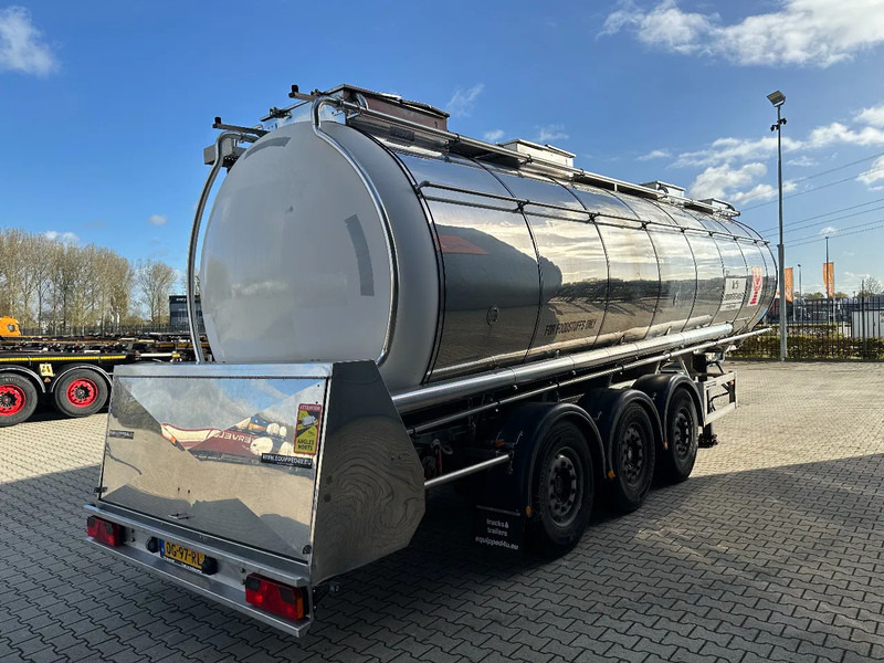 Feldbinder LEBENSMITTEL / LEVENSMIDDELEN FOOD / 33.500L / 3-COMP / PUMPE / INOX / NL-trailer / APK: 10-2026 - Semirremolque cisterna: foto 3 Feldbinder LEBENSMITTEL / LEVENSMIDDELEN FOOD / 33.500L / 3-COMP / PUMPE / INOX / NL-trailer / APK: 10-2026 - Semirremolque cisterna: foto 3