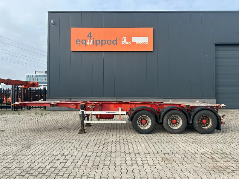 Groenewegen 20FT/30FT ,ROR+drum, ALCOA, NL-Chassis, APK: 04/2026 - Semirremolque portacontenedore/ Intercambiable: foto 2 Groenewegen 20FT/30FT ,ROR+drum, ALCOA, NL-Chassis, APK: 04/2026 - Semirremolque portacontenedore/ Intercambiable: foto 2