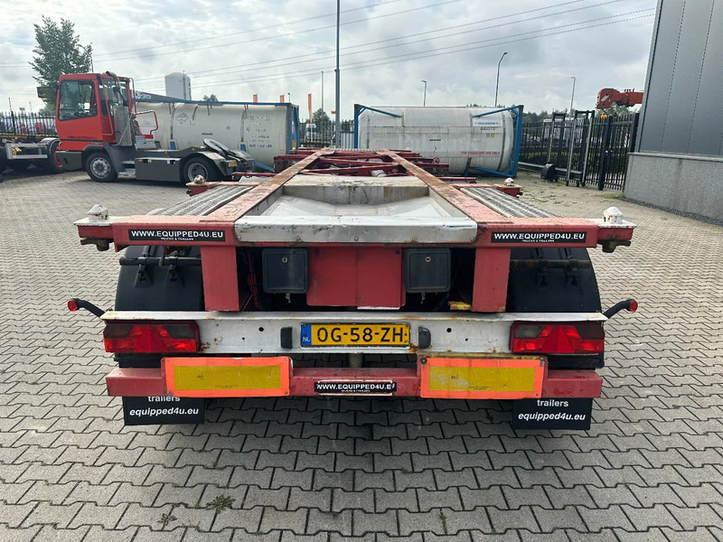 Groenewegen 20FT/30FT ,ROR+drum, ALCOA, NL-Chassis, APK: 04/2026 - Semirremolque portacontenedore/ Intercambiable: foto 4 Groenewegen 20FT/30FT ,ROR+drum, ALCOA, NL-Chassis, APK: 04/2026 - Semirremolque portacontenedore/ Intercambiable: foto 4