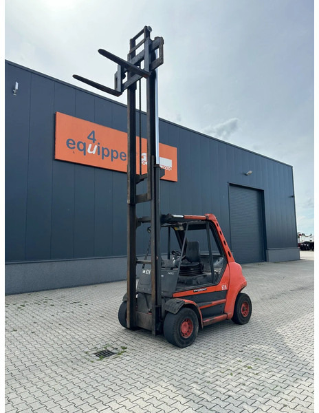 Linde H80D-03 FORKLIFT, 8000KG, duplex, 6 cil. Deutz diesel, 12.200hrs, - Carretilla elevadora diésel: foto 2 Linde H80D-03 FORKLIFT, 8000KG, duplex, 6 cil. Deutz diesel, 12.200hrs, - Carretilla elevadora diésel: foto 2
