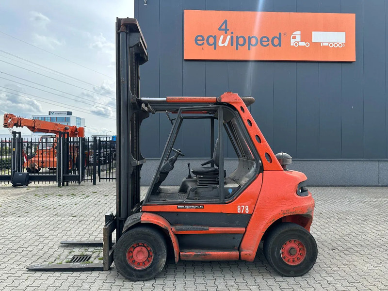 Linde H80D-03 FORKLIFT, 8000KG, duplex, 6 cil. Deutz diesel, 12.200hrs, - Carretilla elevadora diésel: foto 3 Linde H80D-03 FORKLIFT, 8000KG, duplex, 6 cil. Deutz diesel, 12.200hrs, - Carretilla elevadora diésel: foto 3