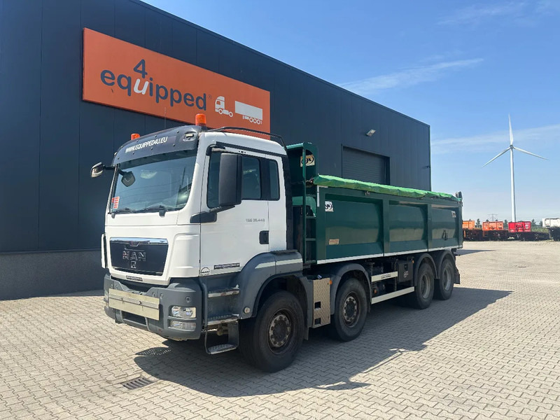 MAN TGS 35.440 AJK HARDOX KIPPER (16.5m3), 8x4, MANUAL, EURO-5, TWIN-STEER, BIG AXLES - Camión volquete: foto 2 MAN TGS 35.440 AJK HARDOX KIPPER (16.5m3), 8x4, MANUAL, EURO-5, TWIN-STEER, BIG AXLES - Camión volquete: foto 2