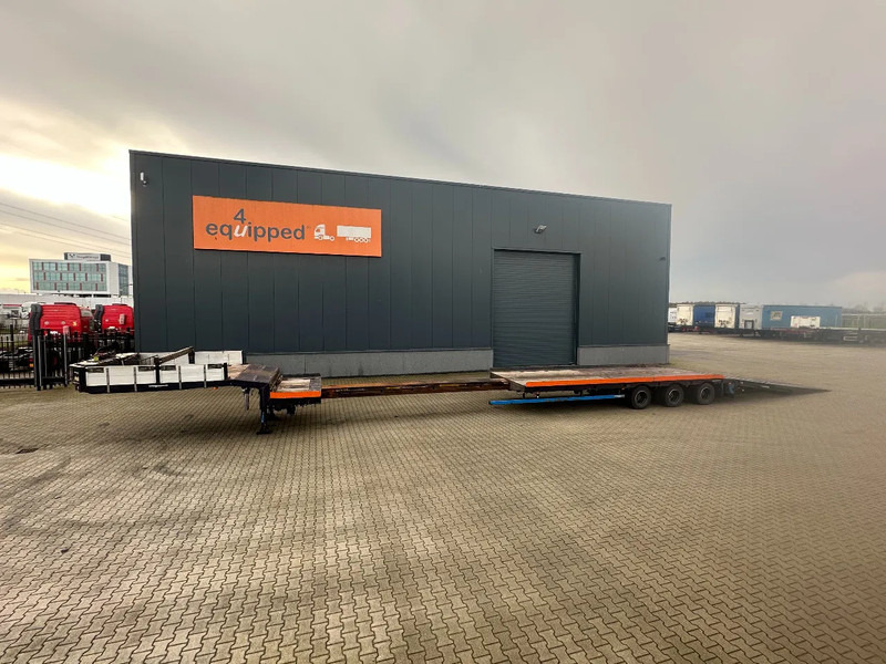 Nooteboom MCO-48-03V 3-axle lowloader / 3x hydraulic steering / hydraulic ramps / 5700mm extendable / NL-trailer / APK: 03/2026 - Semirremolque góndola rebajadas: foto 3 Nooteboom MCO-48-03V 3-axle lowloader / 3x hydraulic steering / hydraulic ramps / 5700mm extendable / NL-trailer / APK: 03/2026 - Semirremolque góndola rebajadas: foto 3