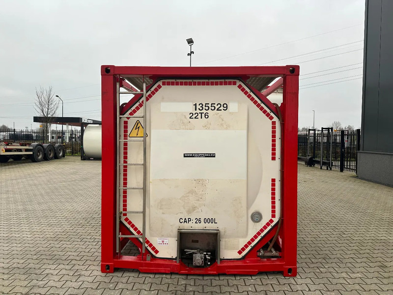 SINGAMAS 20FT ISO, 26.000L/1-COMP/3 BAFFELS/3 manholes, 5Y inspection: 06/2027 - Tanque de almacenamiento: foto 4 SINGAMAS 20FT ISO, 26.000L/1-COMP/3 BAFFELS/3 manholes, 5Y inspection: 06/2027 - Tanque de almacenamiento: foto 4