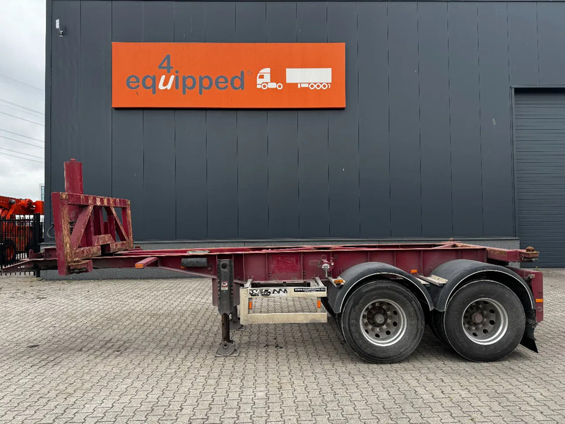Van Hool 2 AXLE 20FT TIPPING-CHASSIS, TWIN-TIRES, BPW + DRUM, ALCOA - Semirremolque portacontenedore/ Intercambiable: foto 2 Van Hool 2 AXLE 20FT TIPPING-CHASSIS, TWIN-TIRES, BPW + DRUM, ALCOA - Semirremolque portacontenedore/ Intercambiable: foto 2