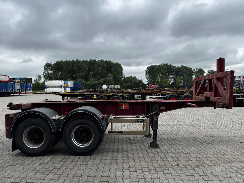 Van Hool 2 AXLE 20FT TIPPING-CHASSIS, TWIN-TIRES, BPW + DRUM, ALCOA - Semirremolque portacontenedore/ Intercambiable: foto 3 Van Hool 2 AXLE 20FT TIPPING-CHASSIS, TWIN-TIRES, BPW + DRUM, ALCOA - Semirremolque portacontenedore/ Intercambiable: foto 3