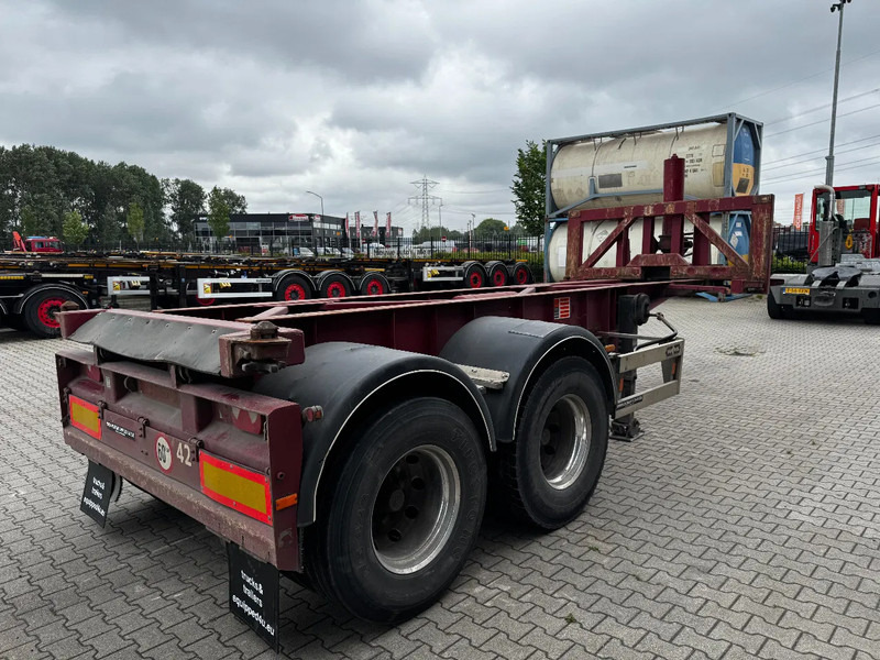 Van Hool 2 AXLE 20FT TIPPING-CHASSIS, TWIN-TIRES, BPW + DRUM, ALCOA - Semirremolque portacontenedore/ Intercambiable: foto 4 Van Hool 2 AXLE 20FT TIPPING-CHASSIS, TWIN-TIRES, BPW + DRUM, ALCOA - Semirremolque portacontenedore/ Intercambiable: foto 4