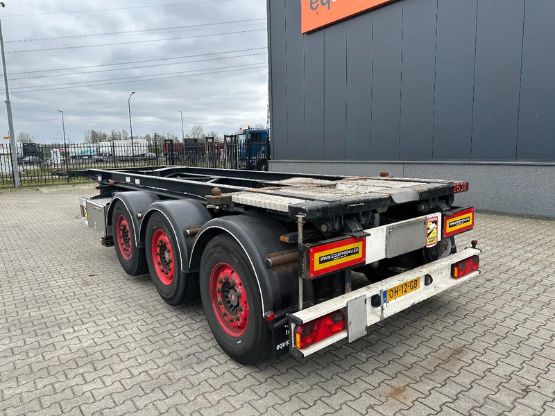 Van Hool 20FT Tipping-chassis, ADR (EX/II, EX/III, FL, AT, OX), SAF, 2 liftaxles - Semirremolque portacontenedore/ Intercambiable: foto 4 Van Hool 20FT Tipping-chassis, ADR (EX/II, EX/III, FL, AT, OX), SAF, 2 liftaxles - Semirremolque portacontenedore/ Intercambiable: foto 4