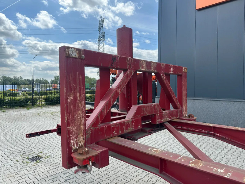 Semirremolque portacontenedore/ Intercambiable Van Hool 3 AXLE 20FT KIEP-CHASSIS, BPW + TROMMELREMMEN: foto 13