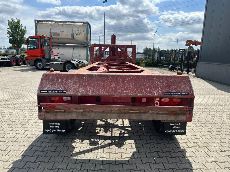 Semirremolque portacontenedore/ Intercambiable Van Hool 3 AXLE 20FT KIEP-CHASSIS, BPW + TROMMELREMMEN: foto 6