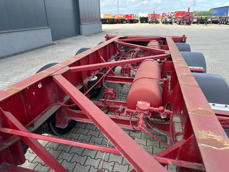 Semirremolque portacontenedore/ Intercambiable Van Hool 3 AXLE 20FT KIEP-CHASSIS, BPW + TROMMELREMMEN: foto 16
