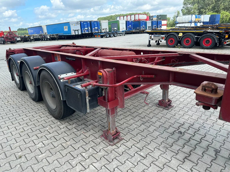 Semirremolque portacontenedore/ Intercambiable Van Hool 3 AXLE 20FT KIEP-CHASSIS, BPW + TROMMELREMMEN: foto 15