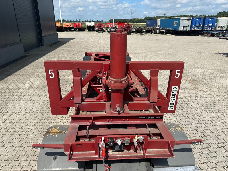 Semirremolque portacontenedore/ Intercambiable Van Hool 3 AXLE 20FT KIEP-CHASSIS, BPW + TROMMELREMMEN: foto 9