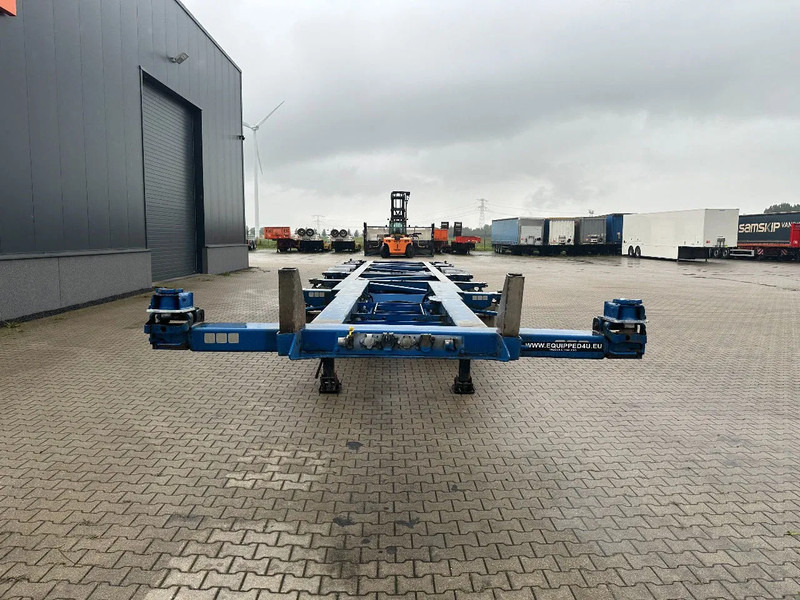 Van Hool 40FT HC-chassis, DISCBRAKES, liftaxle, extendable - Semirremolque portacontenedore/ Intercambiable: foto 5 Van Hool 40FT HC-chassis, DISCBRAKES, liftaxle, extendable - Semirremolque portacontenedore/ Intercambiable: foto 5
