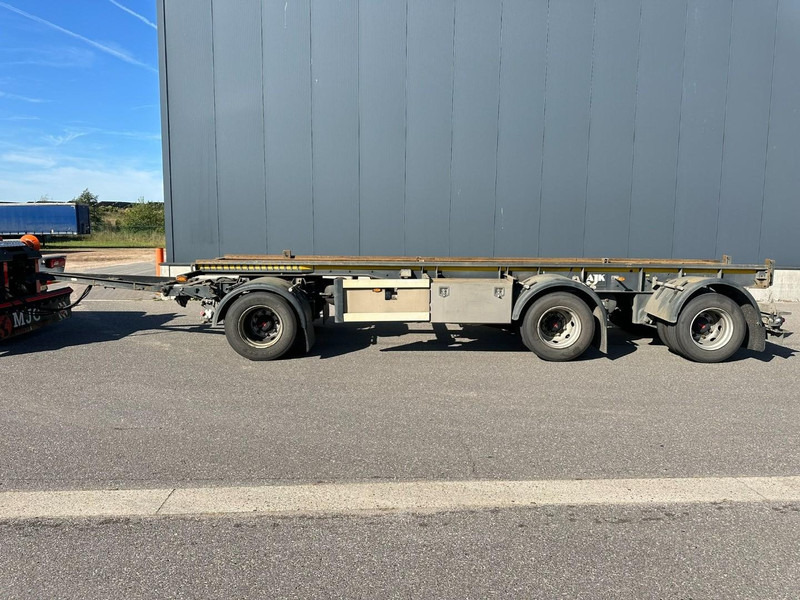 AJK AET - 30T CONTAINERAANHANGER - SAF - DISC BRAKES - AIR SUSP. - GOOD TIRES - TÜV 15-03-2026 - SmartBoard - BELGISCHE PAPIEREN - Remolque portacontenedore/ Intercambiable: foto 2 AJK AET - 30T CONTAINERAANHANGER - SAF - DISC BRAKES - AIR SUSP. - GOOD TIRES - TÜV 15-03-2026 - SmartBoard - BELGISCHE PAPIEREN - Remolque portacontenedore/ Intercambiable: foto 2