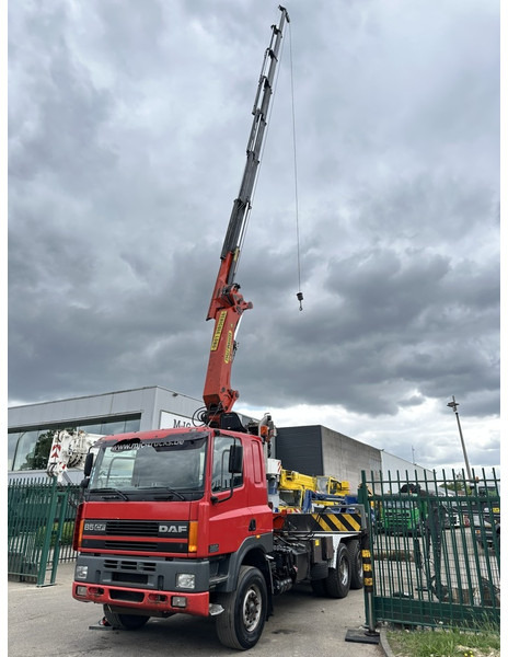Cabeza tractora DAF 85 CF 430 6x4 CRANE PK 32.000 F (7x) + WINCH - EURO 2 - MANUAL ZF - HUB REDUCTION / STEEL SPRING - BE TRUCK: foto 6