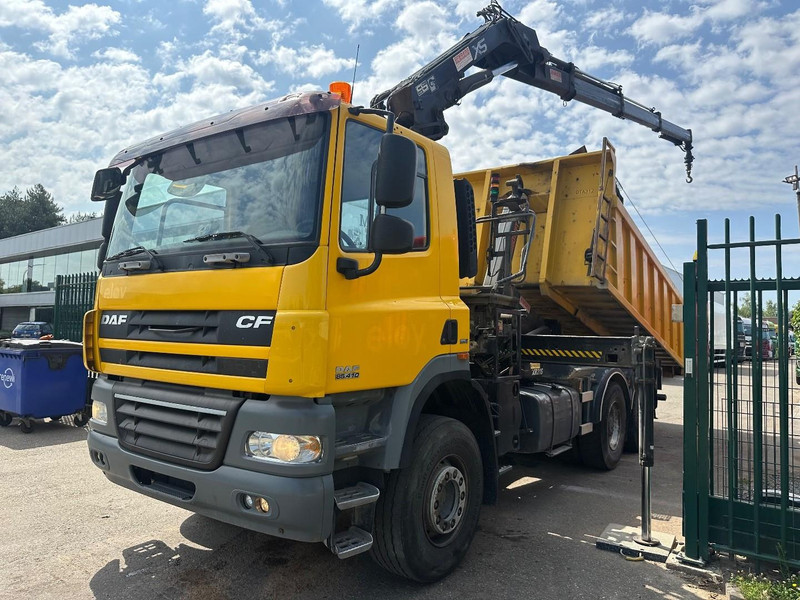 DAF CF 85.410 6X4 21T HOOKLIFT + CRANE HIAB 166-3 HIPRO + ROTATOR - 5/6F - RETARDER - TÜV 10/2025 - EURO 5 - BE TRUCK - Camión multibasculante, Camión grúa: foto 4 DAF CF 85.410 6X4 21T HOOKLIFT + CRANE HIAB 166-3 HIPRO + ROTATOR - 5/6F - RETARDER - TÜV 10/2025 - EURO 5 - BE TRUCK - Camión multibasculante, Camión grúa: foto 4