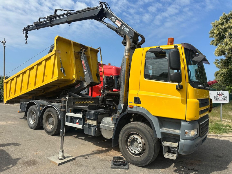 DAF CF 85.410 6X4 21T HOOKLIFT + CRANE HIAB 166-3 HIPRO + ROTATOR - 5/6F - RETARDER - TÜV 10/2025 - EURO 5 - BE TRUCK - Camión multibasculante, Camión grúa: foto 1 DAF CF 85.410 6X4 21T HOOKLIFT + CRANE HIAB 166-3 HIPRO + ROTATOR - 5/6F - RETARDER - TÜV 10/2025 - EURO 5 - BE TRUCK - Camión multibasculante, Camión grúa: foto 1