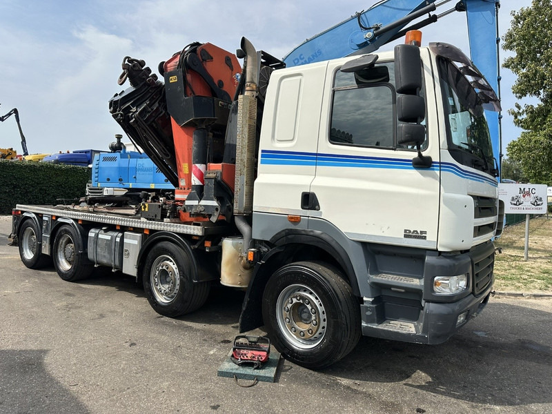 DAF CF 85.480 8x4 + CRANE PALFINGER PK90002 F (7x) - MANUAL ZF - RETARDER - BIG AXLES / HUB REDUCTION - STEEL SPRING - Camión grúa: foto 2 DAF CF 85.480 8x4 + CRANE PALFINGER PK90002 F (7x) - MANUAL ZF - RETARDER - BIG AXLES / HUB REDUCTION - STEEL SPRING - Camión grúa: foto 2