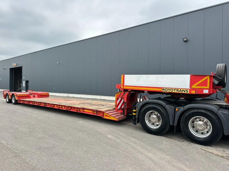 Faymonville 47.5T STBZ-2VA 8m +5m50 LOWBED - TIEFBETT / REMOVABLE NECK - ABNEHMBARE SCHWANENHALS - HYDR STEERING AXLES / LENKACHSEN - SAF - Semirremolque góndola rebajadas: foto 4 Faymonville 47.5T STBZ-2VA 8m +5m50 LOWBED - TIEFBETT / REMOVABLE NECK - ABNEHMBARE SCHWANENHALS - HYDR STEERING AXLES / LENKACHSEN - SAF - Semirremolque góndola rebajadas: foto 4