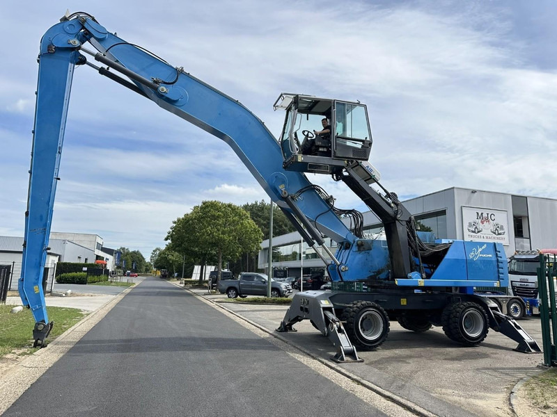 Fuchs TEREX MHL 360 OVERSLAGKRAAN / MATERIAL HANDLER / UMSCHLAGBAGGER - TOP ZUSTAND - Excavadora de ruedas: foto 4 Fuchs TEREX MHL 360 OVERSLAGKRAAN / MATERIAL HANDLER / UMSCHLAGBAGGER - TOP ZUSTAND - Excavadora de ruedas: foto 4