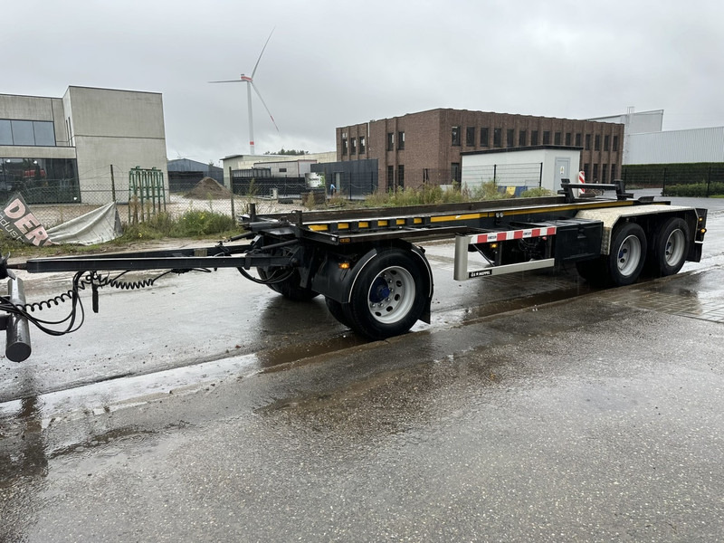 GS AC-2800 R 28T - CONTAINER TRANSPORT - LIFT-AS - NL PAPERS - GOEDE STAAT - Remolque portacontenedore/ Intercambiable: foto 1 GS AC-2800 R 28T - CONTAINER TRANSPORT - LIFT-AS - NL PAPERS - GOEDE STAAT - Remolque portacontenedore/ Intercambiable: foto 1