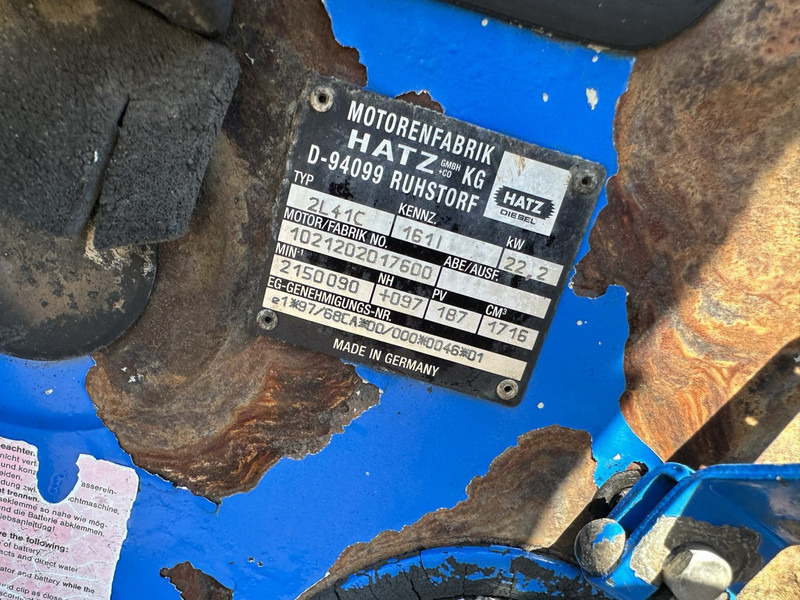 Grúa para camión Kennis 11.000 R ROLKRAAN - 2X HYDR - HATZ MOTOR: foto 12