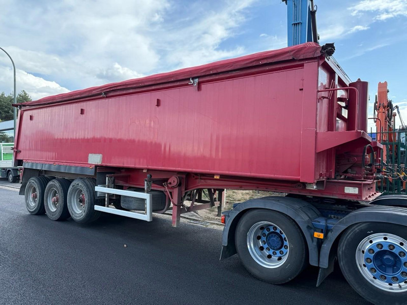 LAG 0-3-37 KAL - 3-AXLES ALU TIPPER - 42m3 AIR SUSPENSION - BPW DRUM - MARCOLIN COVER - Semirremolque volquete: foto 1 LAG 0-3-37 KAL - 3-AXLES ALU TIPPER - 42m3 AIR SUSPENSION - BPW DRUM - MARCOLIN COVER - Semirremolque volquete: foto 1