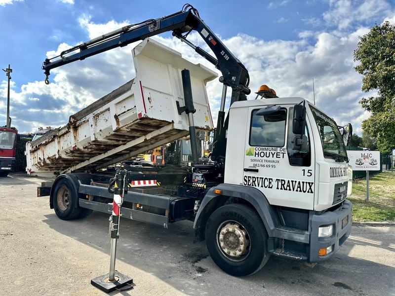 MAN LC 18.280 18T 4x2 TIPPER + CRANE (2018!!!) HIAB 099 E-2 DUO (921h!) - *157.000km* - FULL AIR - BE TRUCK - Camión volquete, Camión grúa: foto 1 MAN LC 18.280 18T 4x2 TIPPER + CRANE (2018!!!) HIAB 099 E-2 DUO (921h!) - *157.000km* - FULL AIR - BE TRUCK - Camión volquete, Camión grúa: foto 1