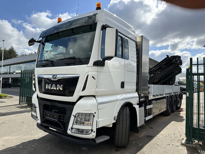 MAN TGX 35.420 8x4-4 TRIDEM + CRANE (26m!) HIAB X-HIPRO 408 E-5 + JIB 100X-5 - PLATFORM 6m40 - *306.245km* - BE TRUCK - Camión grúa: foto 4 MAN TGX 35.420 8x4-4 TRIDEM + CRANE (26m!) HIAB X-HIPRO 408 E-5 + JIB 100X-5 - PLATFORM 6m40 - *306.245km* - BE TRUCK - Camión grúa: foto 4