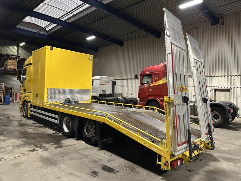Mercedes-Benz ACTROS 2745 6x2 OPRIJWAGEN / AUTOTRANSPORTER / MACHINE TRANSPORTER - WINCH - 6m10 - EURO 5 - LIFT AXLE - HYDR RAMPS - NL TRUCK - Grua de remolque autos: foto 3 Mercedes-Benz ACTROS 2745 6x2 OPRIJWAGEN / AUTOTRANSPORTER / MACHINE TRANSPORTER - WINCH - 6m10 - EURO 5 - LIFT AXLE - HYDR RAMPS - NL TRUCK - Grua de remolque autos: foto 3