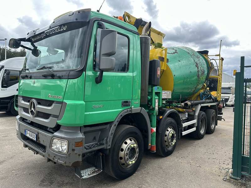 Mercedes-Benz ACTROS 3241 8x4 PUMI PM M 21-3 (21m) Putzmeister - *238.000km* / 1586H - EPS - BLADVERING / NAAFREDUCTIE - Bomba de hormigón: foto 3 Mercedes-Benz ACTROS 3241 8x4 PUMI PM M 21-3 (21m) Putzmeister - *238.000km* / 1586H - EPS - BLADVERING / NAAFREDUCTIE - Bomba de hormigón: foto 3