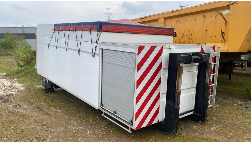 Onbekend MATERIAAL AFZETCONTAINER / STORAGE ROLL-OFF TIPPER + D'HOLLANDIA LAADKLEP / TAILLIFT / LBW - Equipos de gancho multilift/ De cadena multilift: foto 1 Onbekend MATERIAAL AFZETCONTAINER / STORAGE ROLL-OFF TIPPER + D'HOLLANDIA LAADKLEP / TAILLIFT / LBW - Equipos de gancho multilift/ De cadena multilift: foto 1