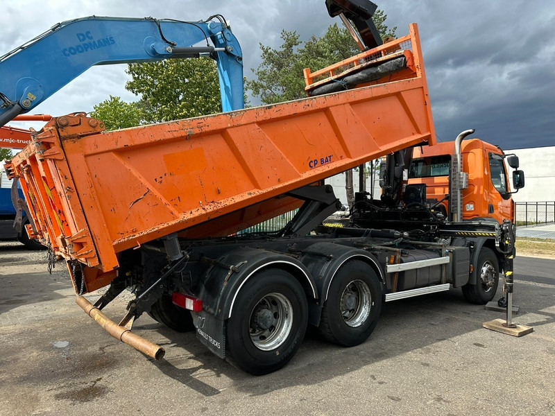 Renault KERAX 380 DXI 6x4 TIPPER + CRANE HIAB 144 B-3 - RADIO - *246.000km* - RETARDER - BORDMATIC - EURO 5 - Camión volquete, Camión grúa: foto 4 Renault KERAX 380 DXI 6x4 TIPPER + CRANE HIAB 144 B-3 - RADIO - *246.000km* - RETARDER - BORDMATIC - EURO 5 - Camión volquete, Camión grúa: foto 4