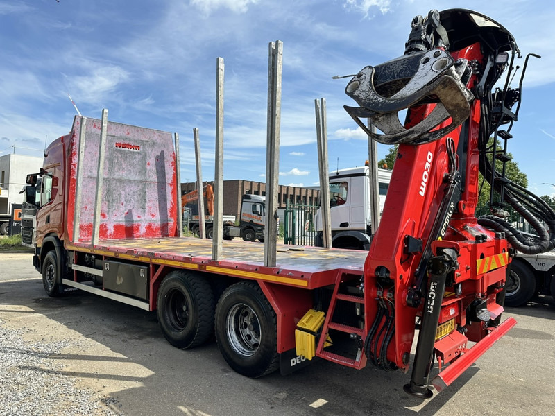 Scania G500 XT 6x4 WOOD / TIMBER / HOLZ CRANE PALFINGER EPSILON Q150Z + RETARDER - FULL AIR SUSP. - BE TRUCK - Camión grúa: foto 5 Scania G500 XT 6x4 WOOD / TIMBER / HOLZ CRANE PALFINGER EPSILON Q150Z + RETARDER - FULL AIR SUSP. - BE TRUCK - Camión grúa: foto 5